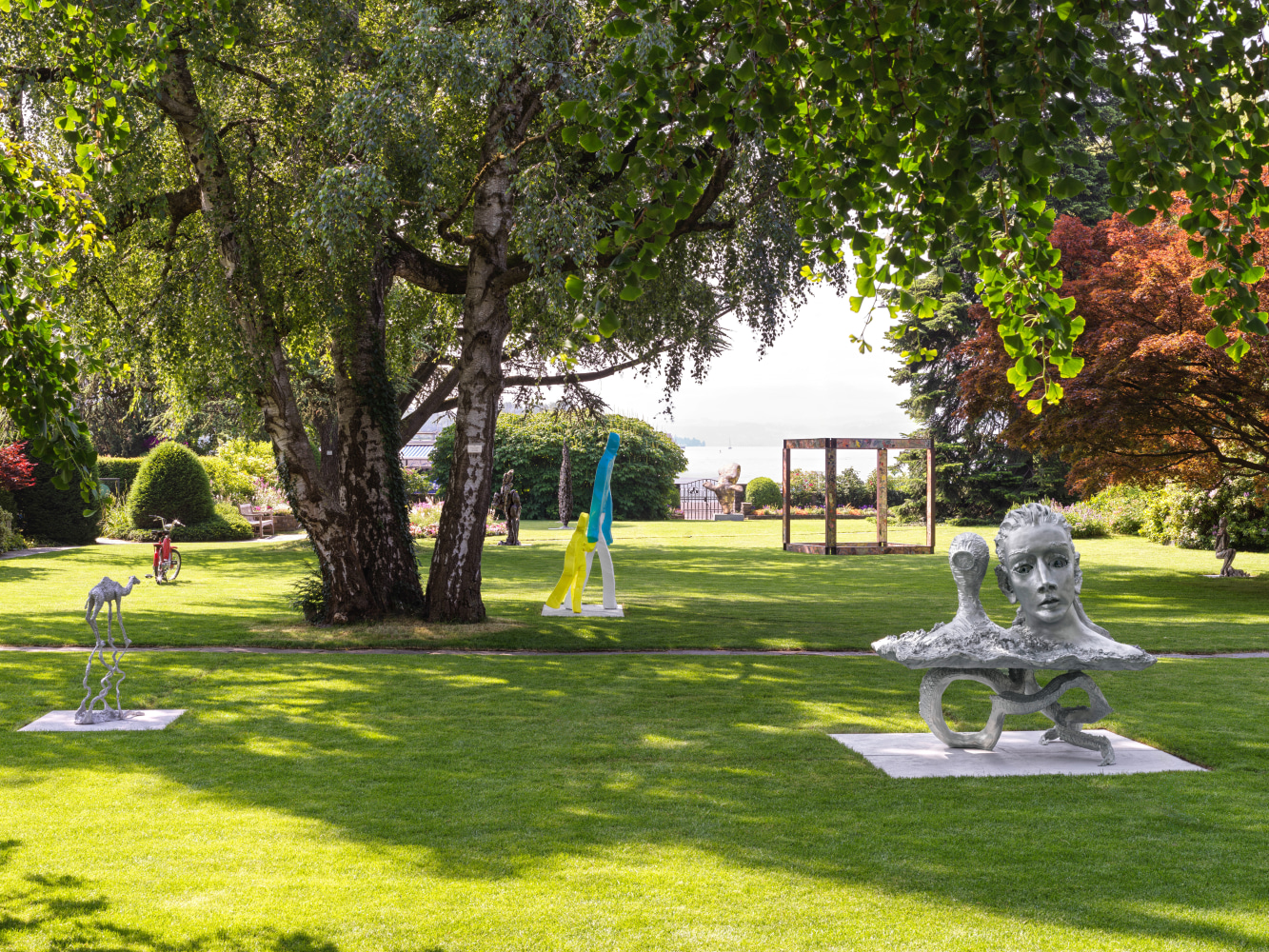 Installation views Art in the Park