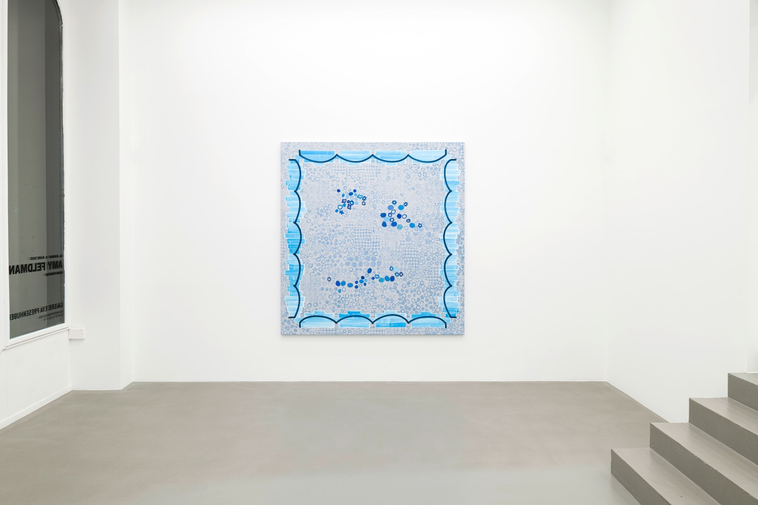 Installation view, Amy Feldman, Good Fortune, Galerie Eva Presenhuber, Vienna, 2025