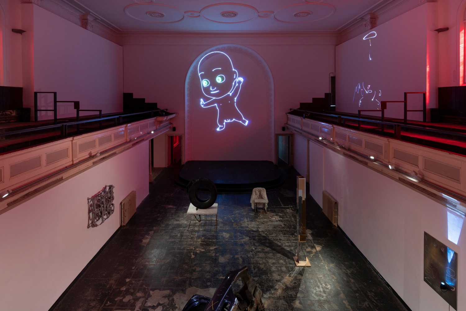 Installation view, All Crescendo, No Neward,&amp;nbsp;Zabludowicz Collection, London, 2023