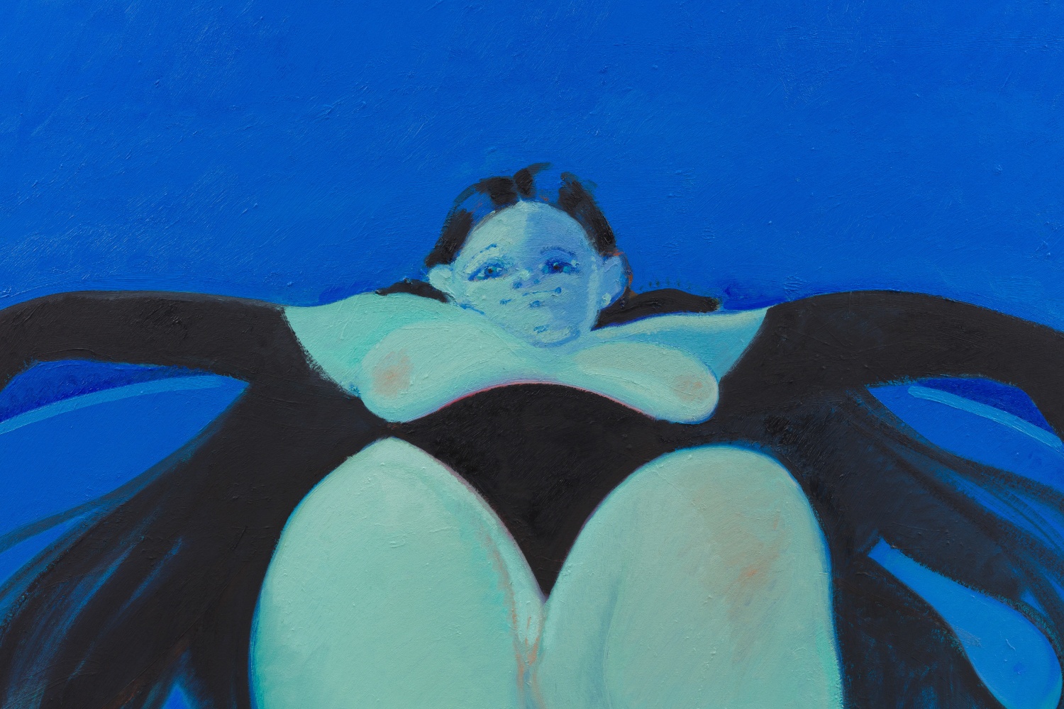 painting of a woman by Sofia Mitsola