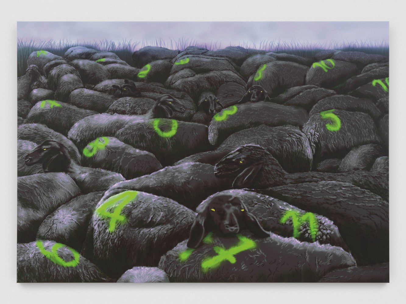 Black Sheep

2025

Nail polish, ink on PVC

155 x 220 cm / 61 x 86 5/8 in

&amp;copy; Louisa Gagliardi