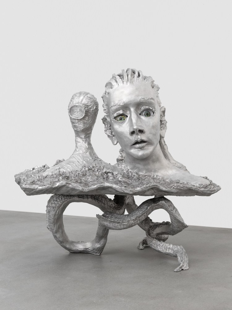 Fire on the Sea

2020

Patinated aluminum, glass

Unique

161 x 160 x 98 cm / 63 3/8 x 63 x 38 5/8 in

&amp;copy; Jean-Marie Appriou