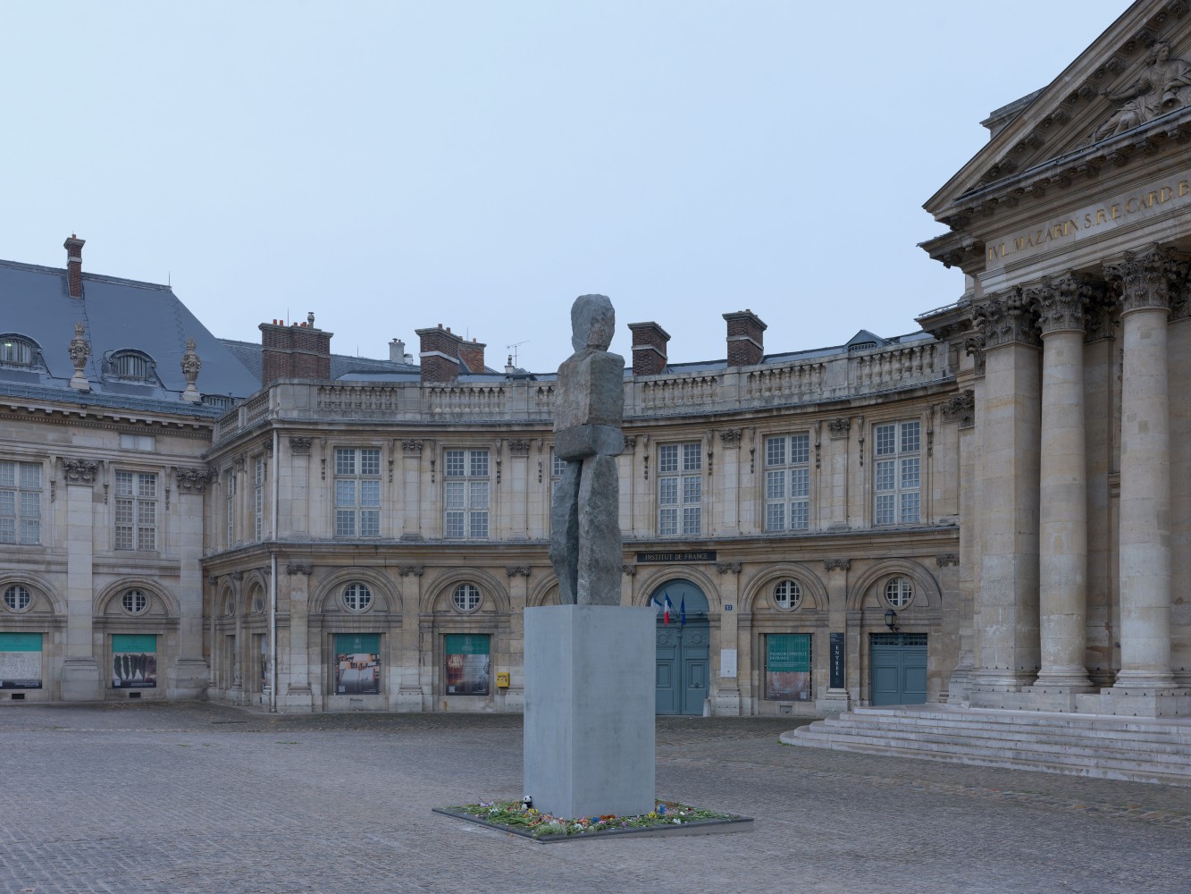 Installation view, Ugo Rondinone, the innocent, Art Basel Paris Public Program, Parvis de l&amp;#39;Institut de France, Paris, 2025