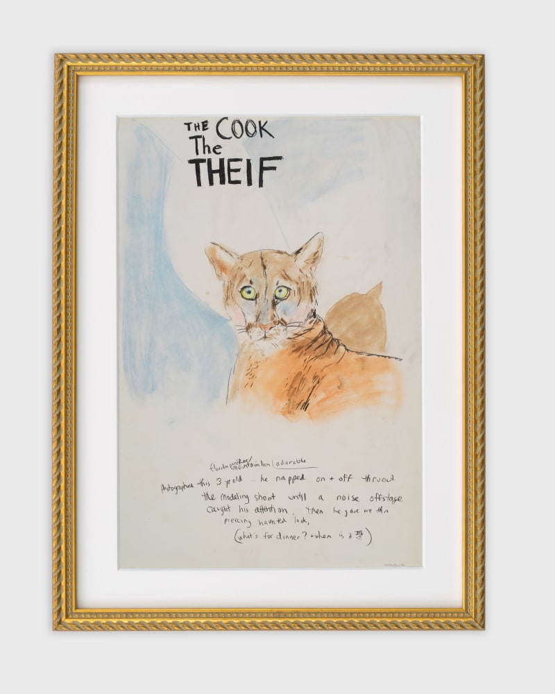 Drawing by Karen Kilimnik