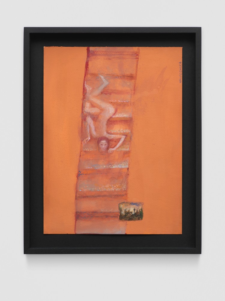 Untitled

2022

Mixed media on paper

Sheet 31 x 23 cm / 12 1/4 x 9 in

Frame 37 x 29 cm / 14 5/8 x 11 1/2 in

&amp;copy; Aleksandra Waliszewska