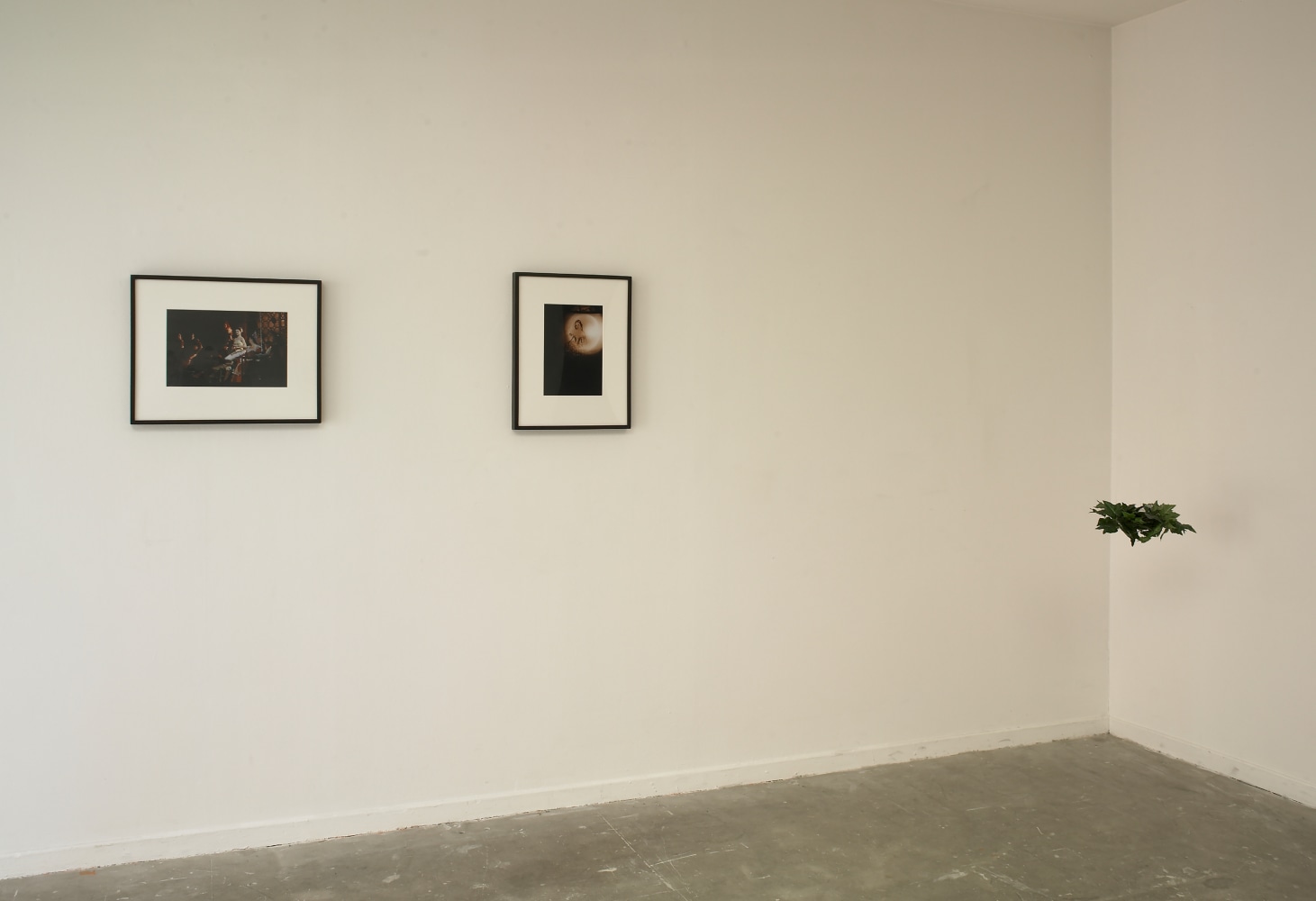 Installation view of works by Karen Kilimnik