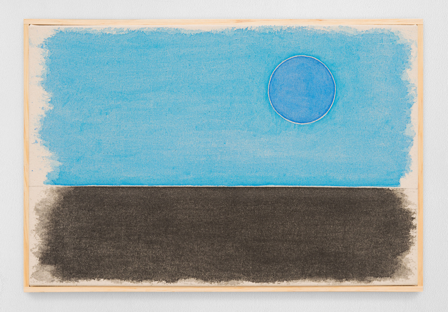 UGO RONDINONE

dreizehnterfebruarzweitausendundeinundzwanzig

(February 13, 2021)

2021

Watercolor on canvas, artist&amp;#39;s frame

Frame 32 x 47 x 2.5 cm / 12 1/2 x 18 1/2 x 1 in

RONDI48357