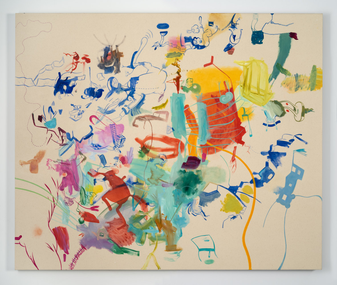 work image of painting by Sue Williams