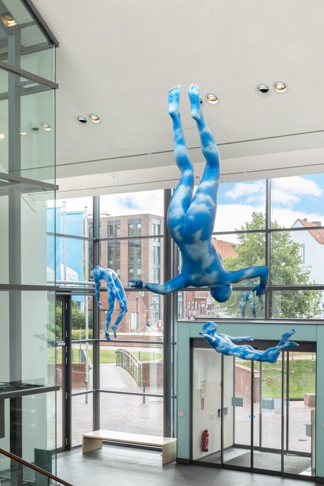 Installation view, Ugo Rondinone,&amp;nbsp;Dem Himmel so nah &amp;ndash; Wolken in der Kunst, Kunsthalle Emden, Emden, 2025