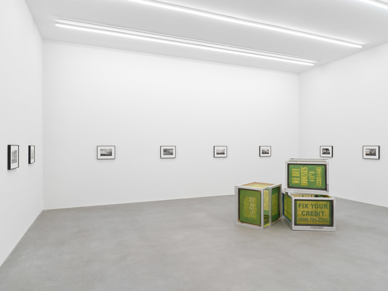 Exhibition View, Walead Beshty,&amp;nbsp;Foreign Correspondence (October 1, 2012 - January 14, 2021), Galerie Eva Presenhuber, Zurich, 2021