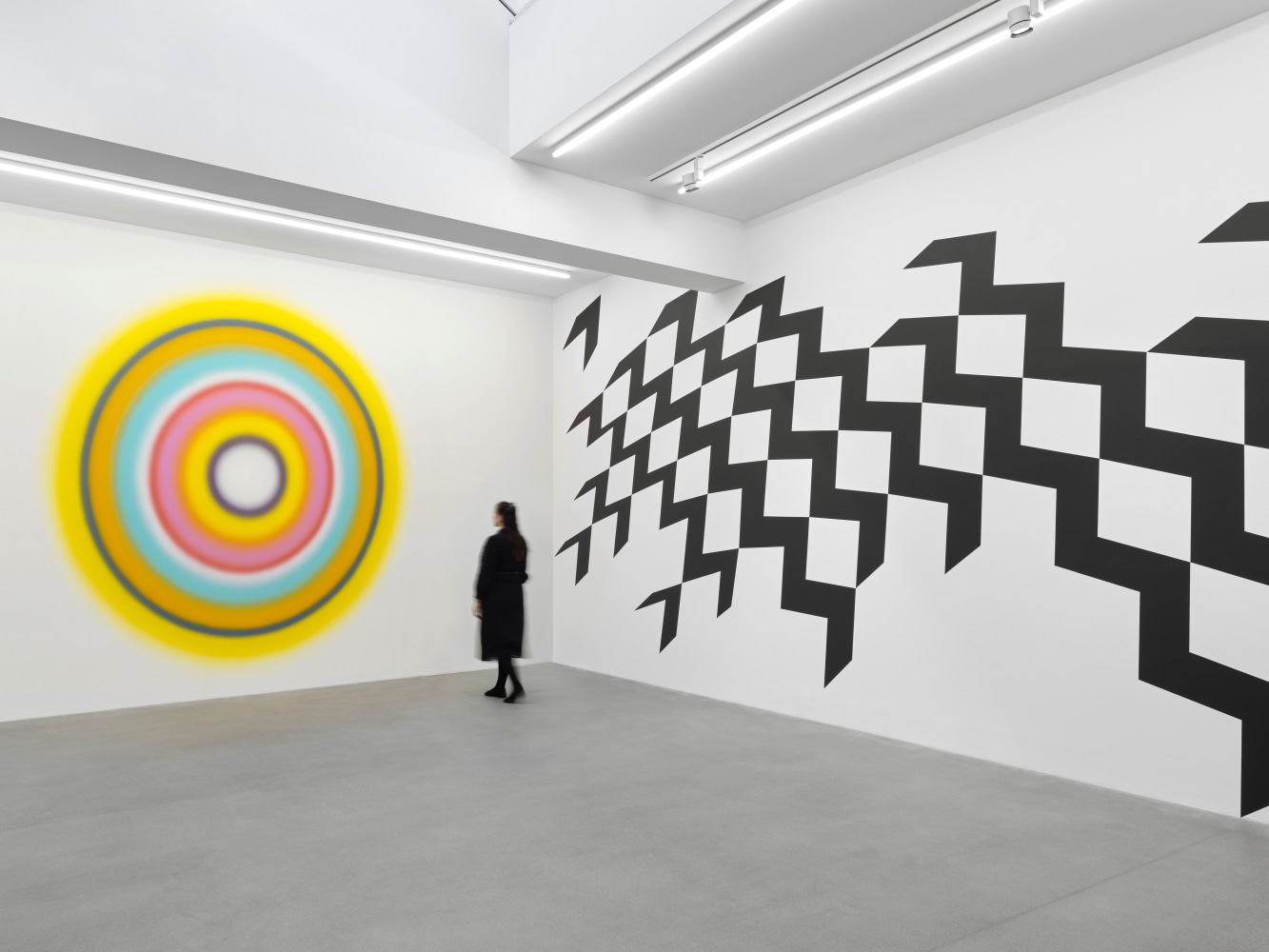 Installation view, Wall Works &amp;amp; Sculptures, Galerie Eva Presenhuber, Waldmannstrasse, Zurich, 2025