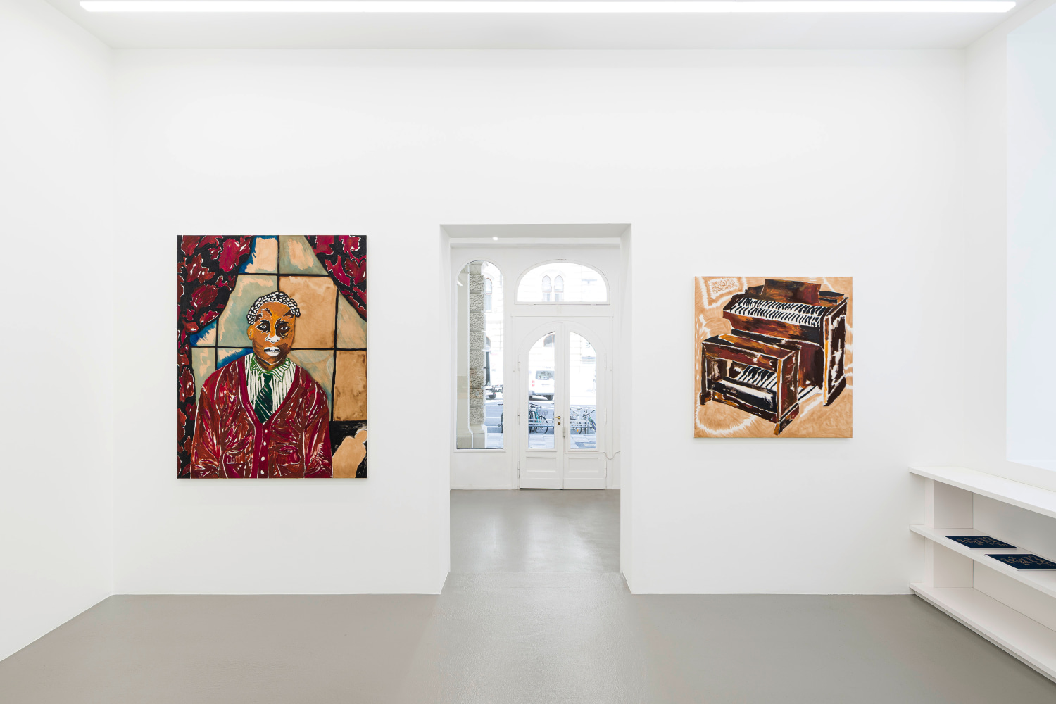 Installation view, Chase Hall, Momma&amp;#39;s Baby, Daddy&amp;#39;s Maybe, Galerie Eva Presenhuber, Vienna, 2025