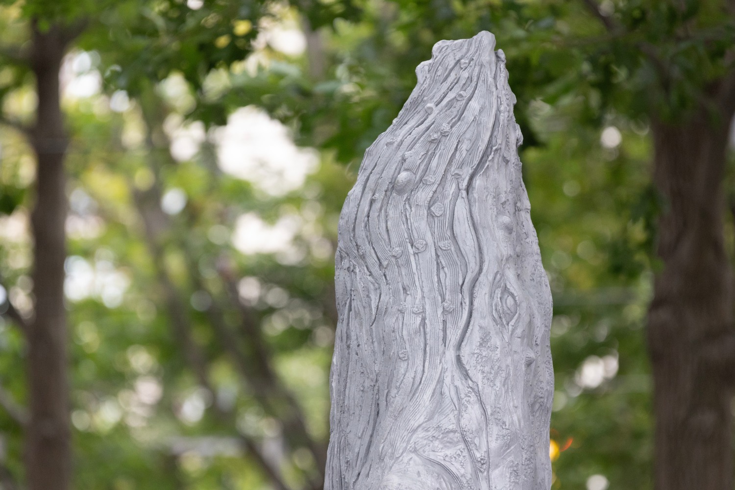 Installation view, Jean-Marie Appriou, Whale Song, Central Wharf, Boston, 2024