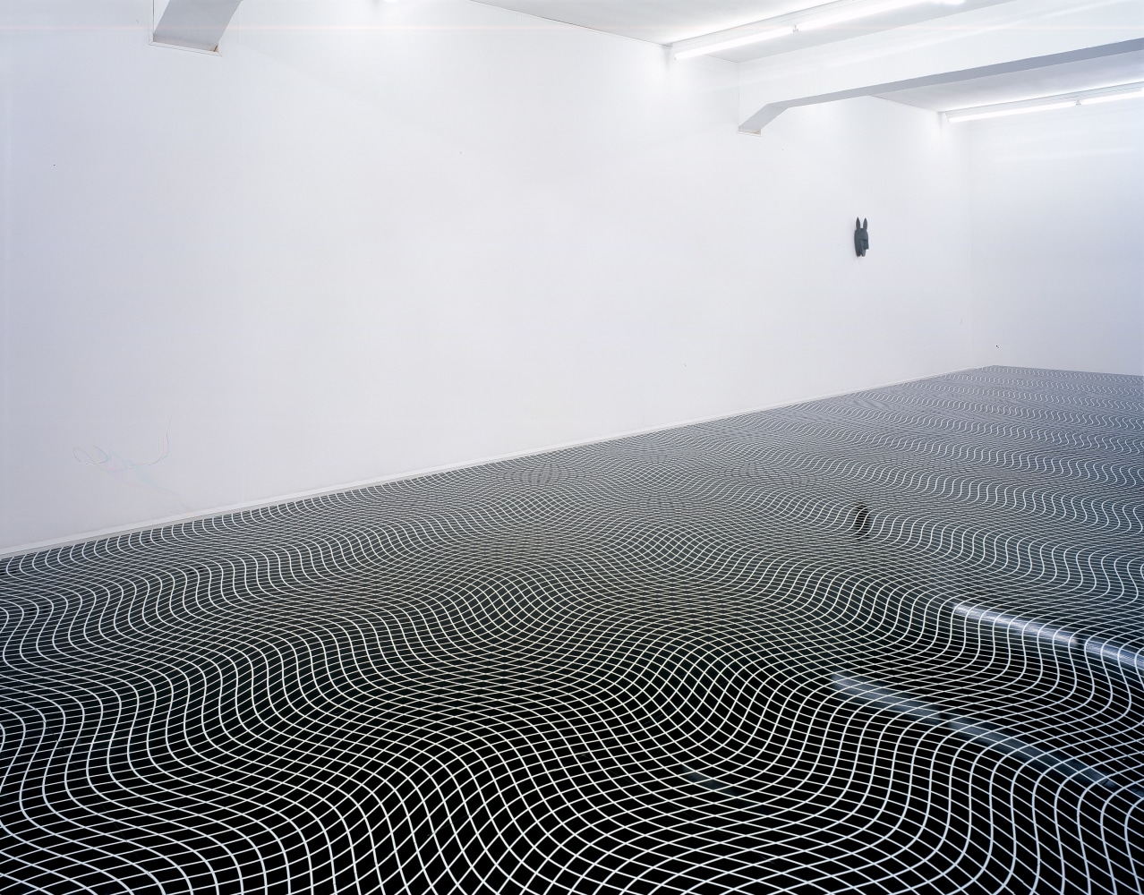 Installation view of Ugo Rondinone sculpture and installation exhibition