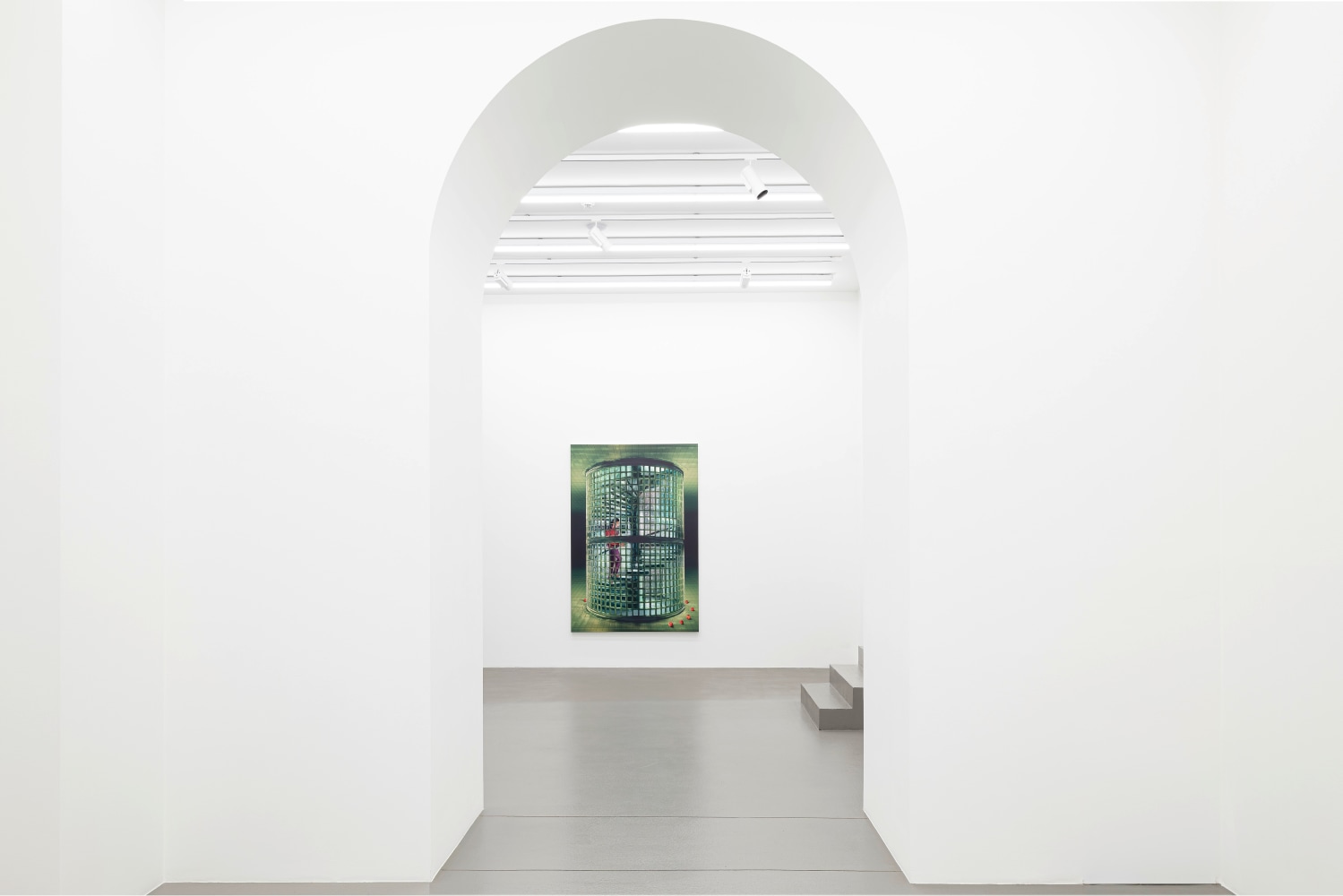 Installation view, Louisa Gagliardi, Whereabouts, Galerie Eva Presenhuber, Vienna, 2024