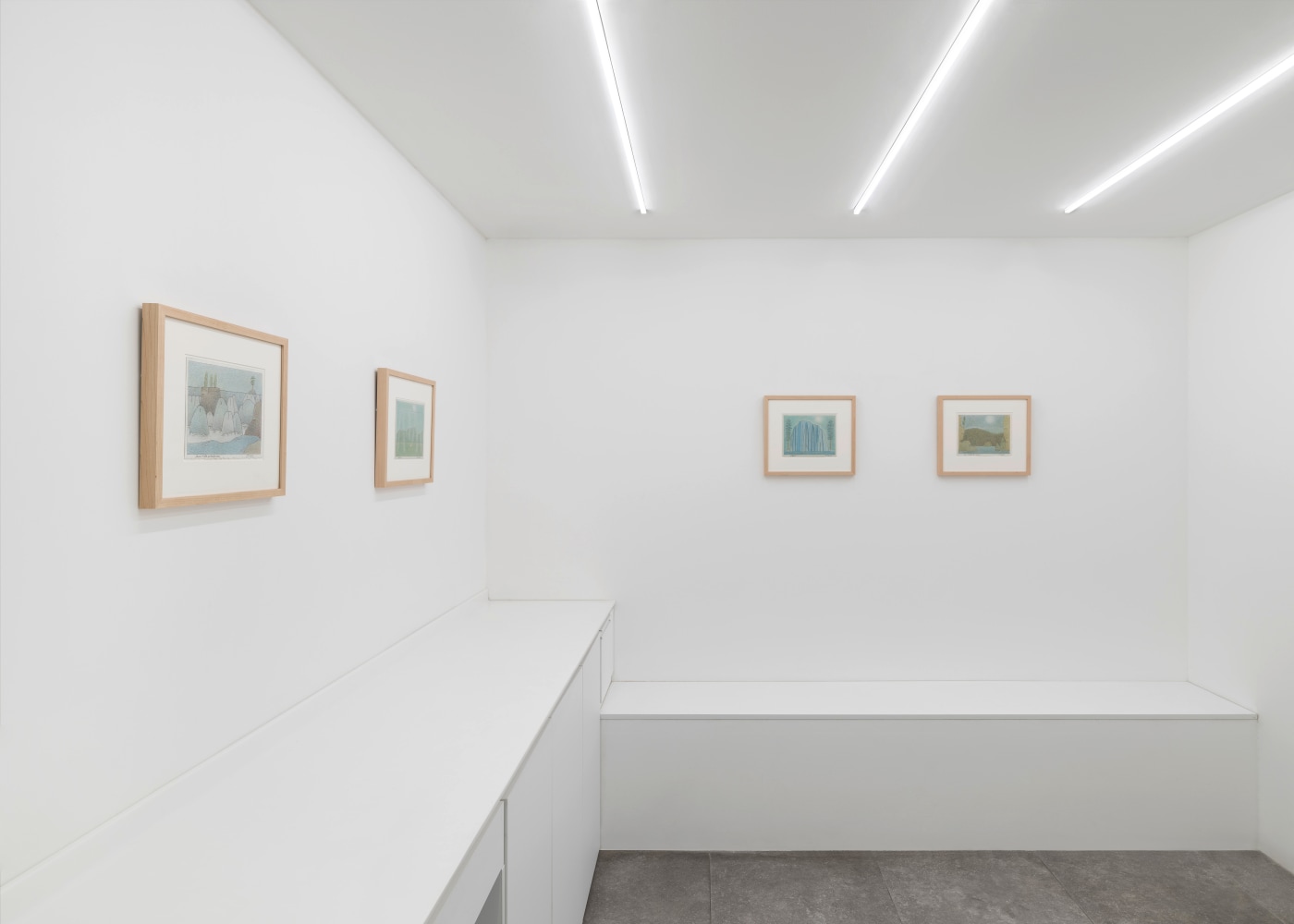 Installation view, John Dilg, Perpetual World, Galerie Eva Presenhuber x P21, Seoul