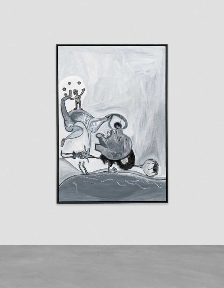 Painting by Tobias Pils