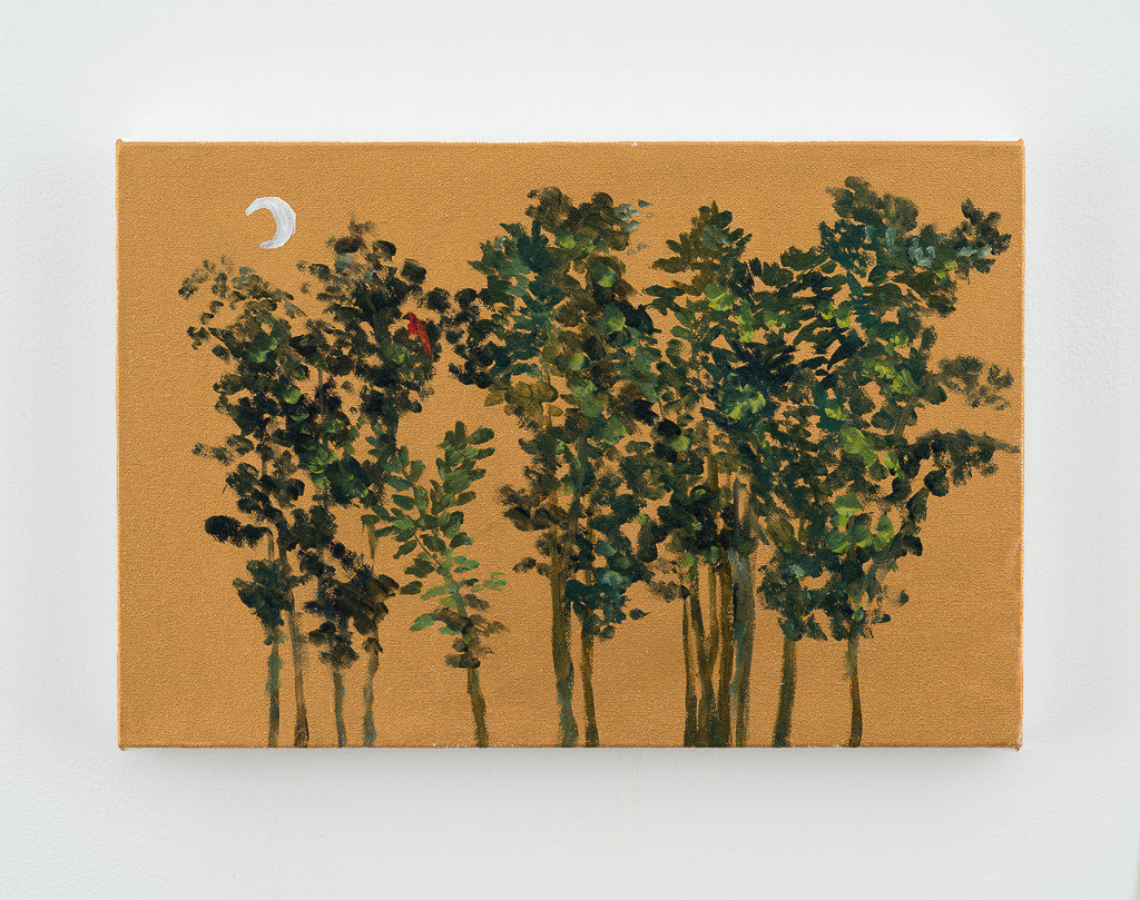 the lookout at the grove of the gods 

2019

Water soluble oil color and acrylic on canvas

20.5 x 30.5 cm / 8 x 12 in

&amp;copy; Karen Kilimnik