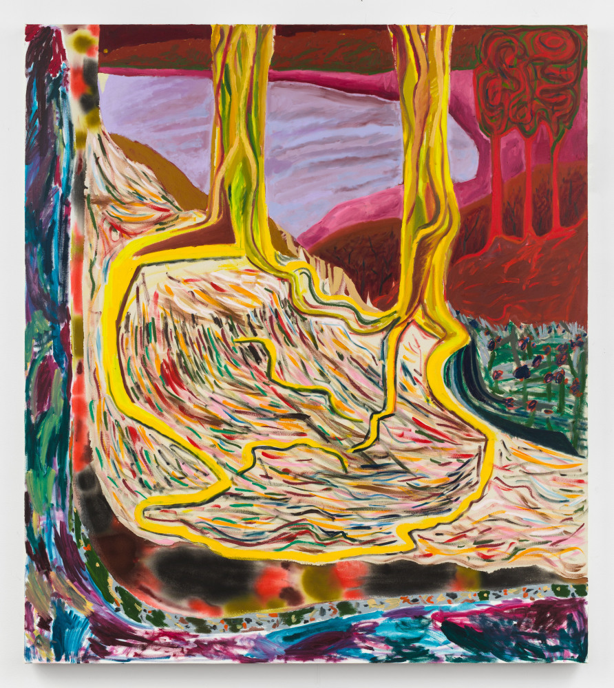 Landscape painting by Shara Hughes