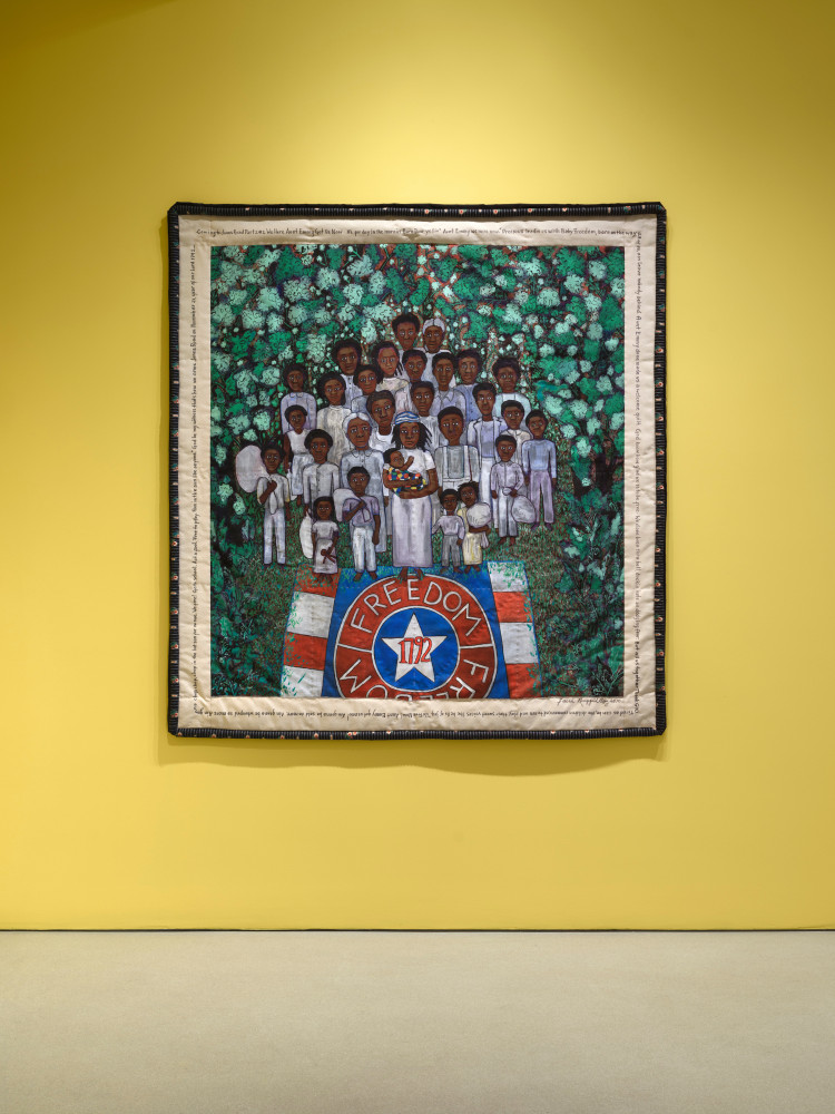 Installation view, Tschabalala Self, Spotlight, FLAG Art Foundation, New York, 2024
