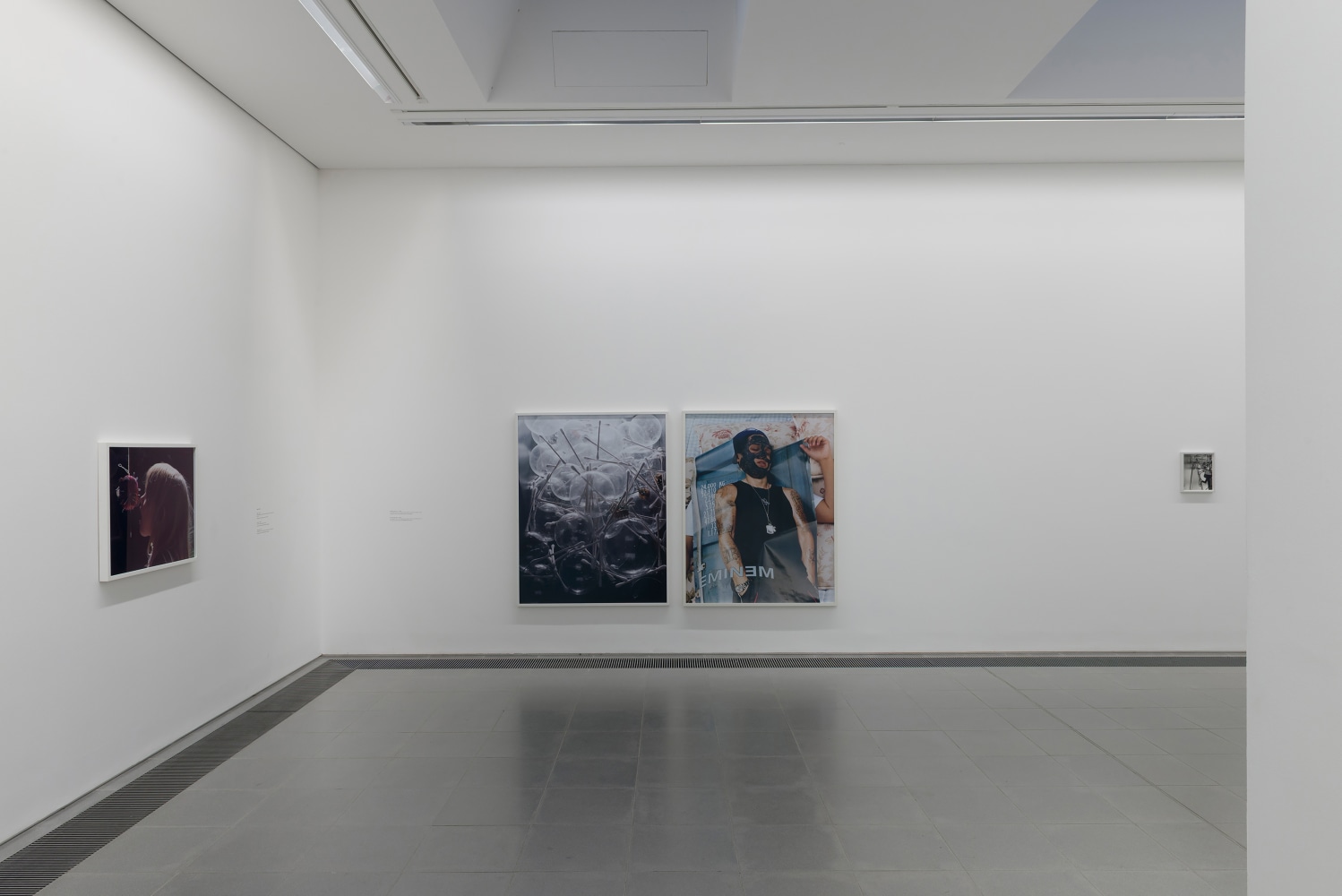 Installation view of photographs by Torbjørn Rødland