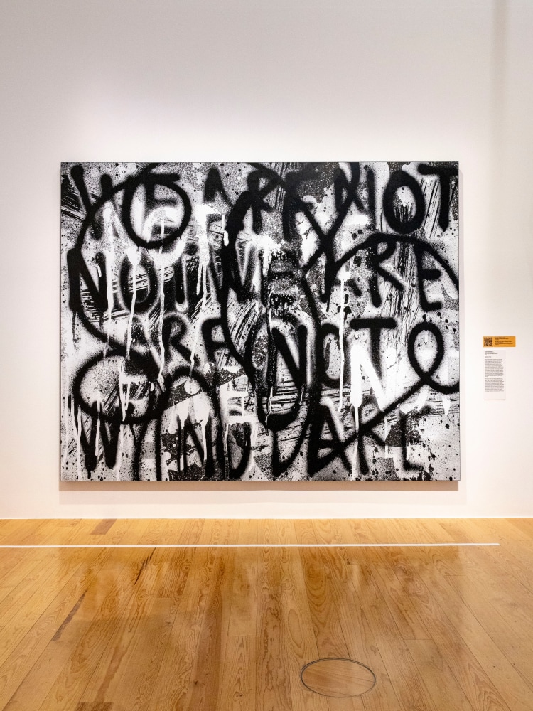 Installation view, Adam Pendleton, The Culture, Schirn Kunsthalle, Frankfurt, 2024