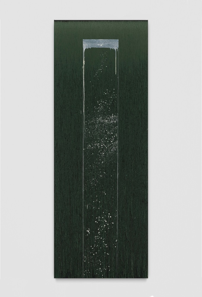 Painting by Pat Steir