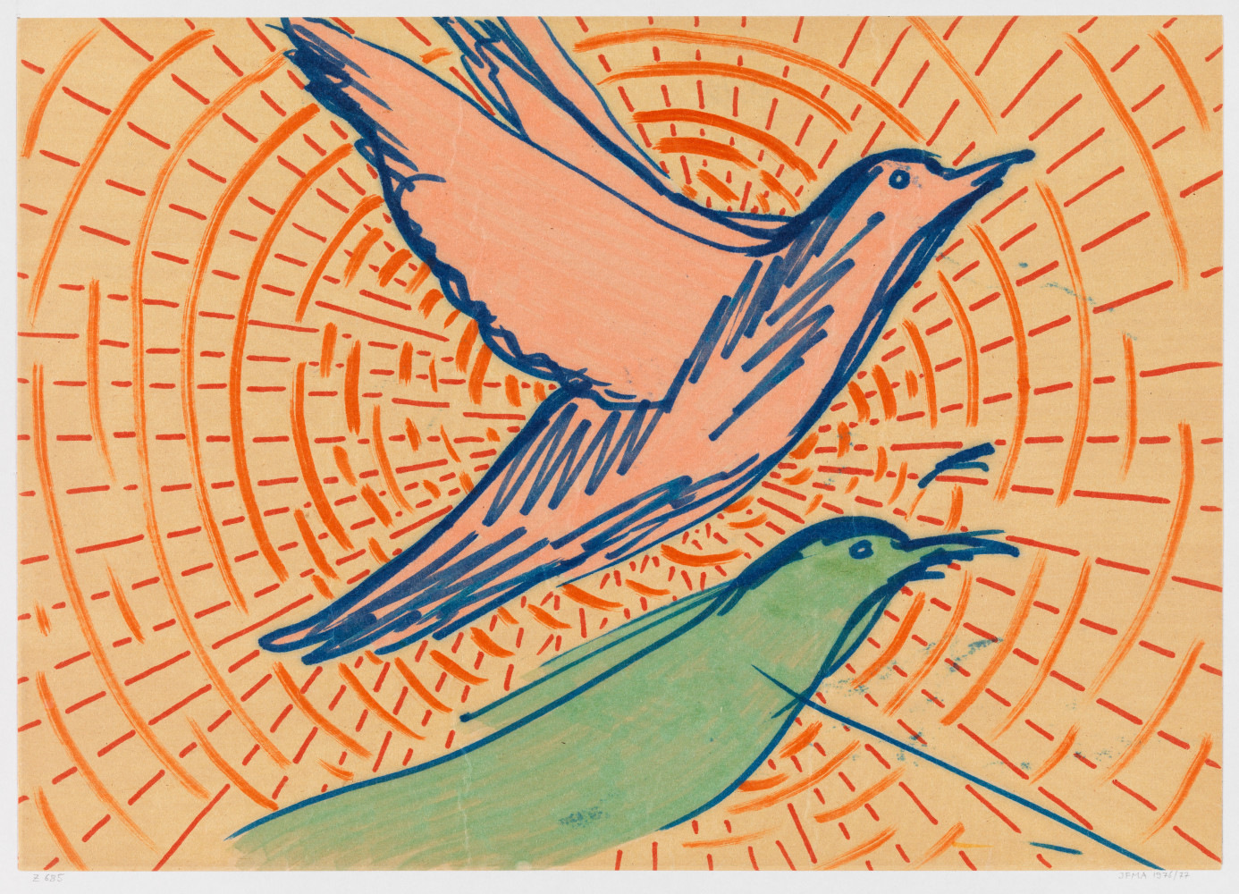 Drawing by Jean-Frédéric Schnyder