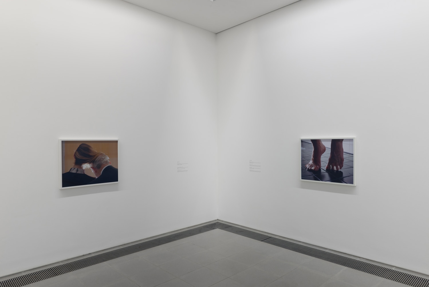 Installation view of photographs by Torbjørn Rødland