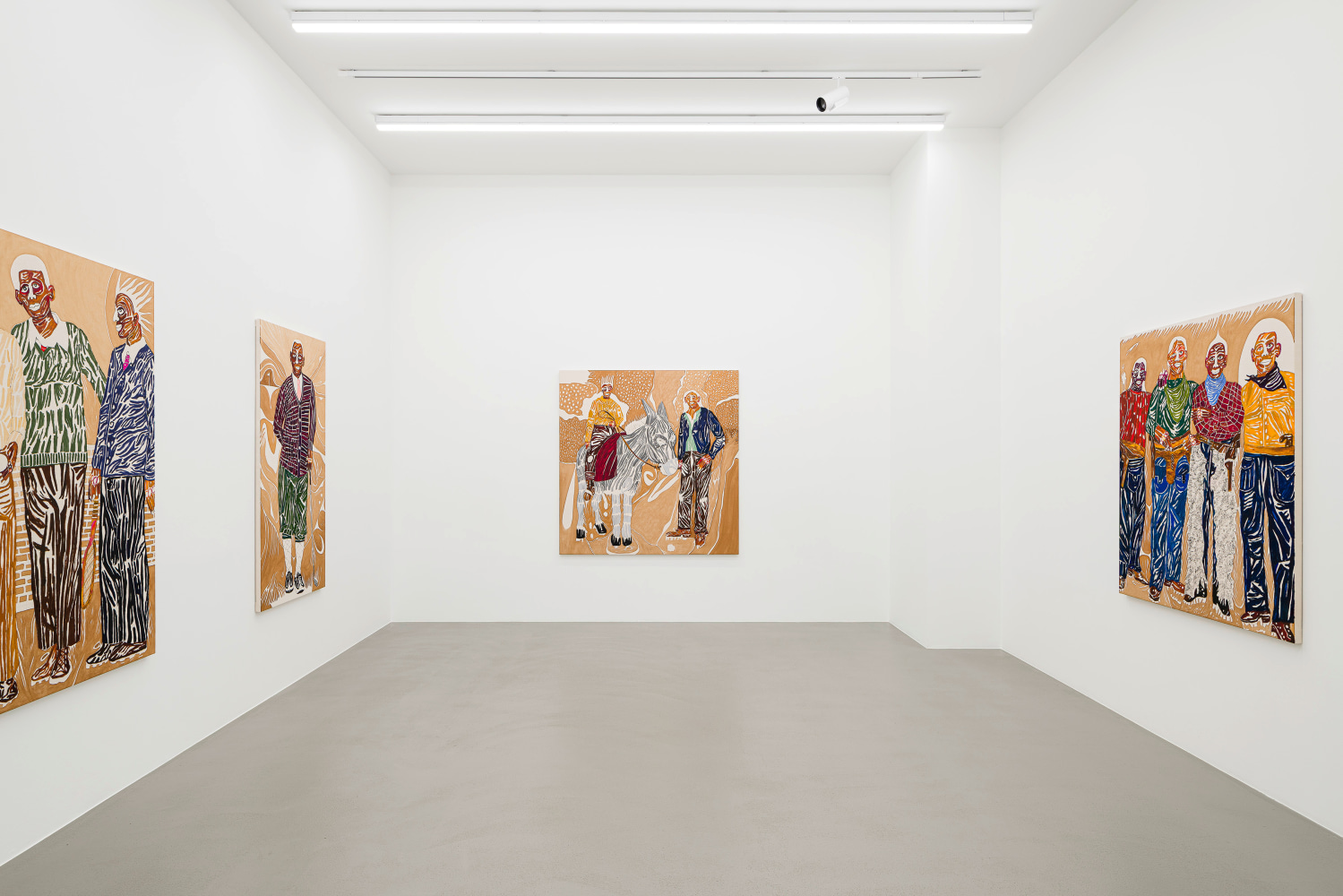 Installation view, Chase Hall, Momma&amp;#39;s Baby, Daddy&amp;#39;s Maybe, Galerie Eva Presenhuber, Vienna, 2025