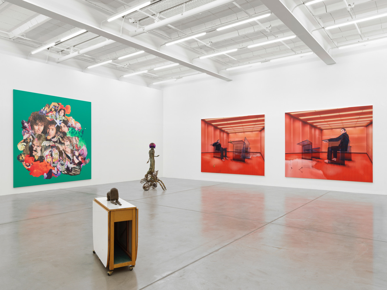 Installation view, MELENCOLIA, Galerie Eva Presenhuber, Maag Areal, Zurich, 2023