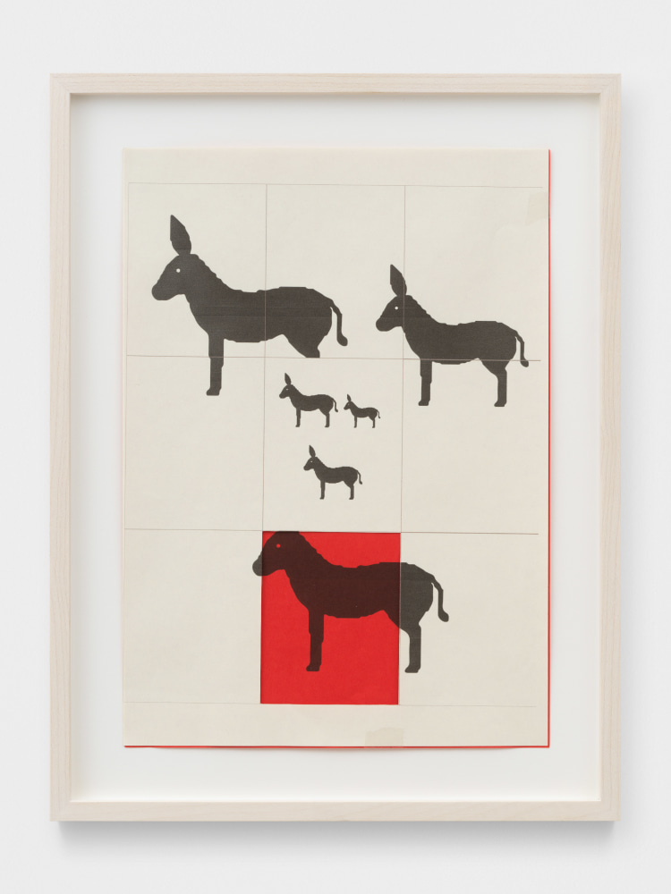 Collage by Valentin Carron