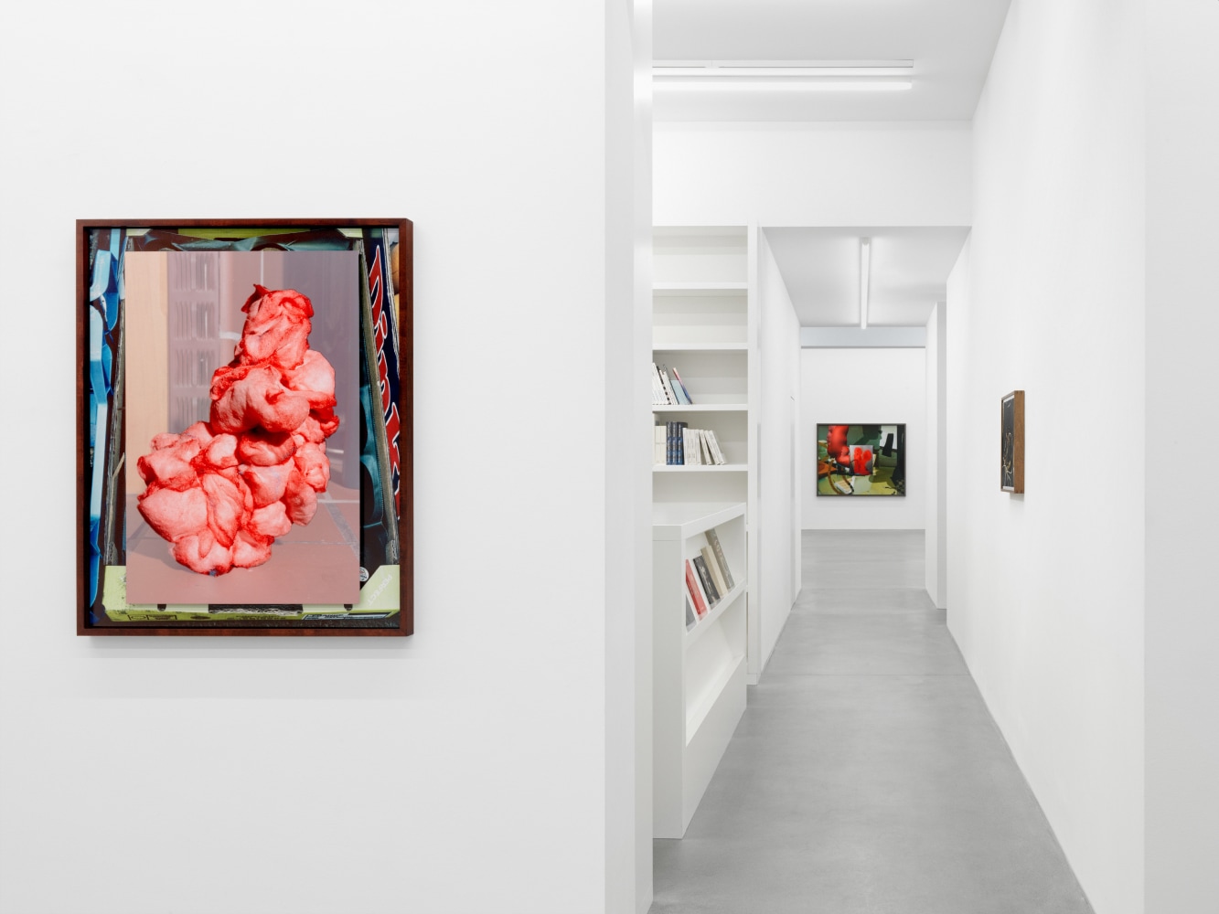 Installation view, Lucas Blalock, Potemkin Village, Galerie Eva Presenhuber, Waldmannstrasse, Zurich, 2023