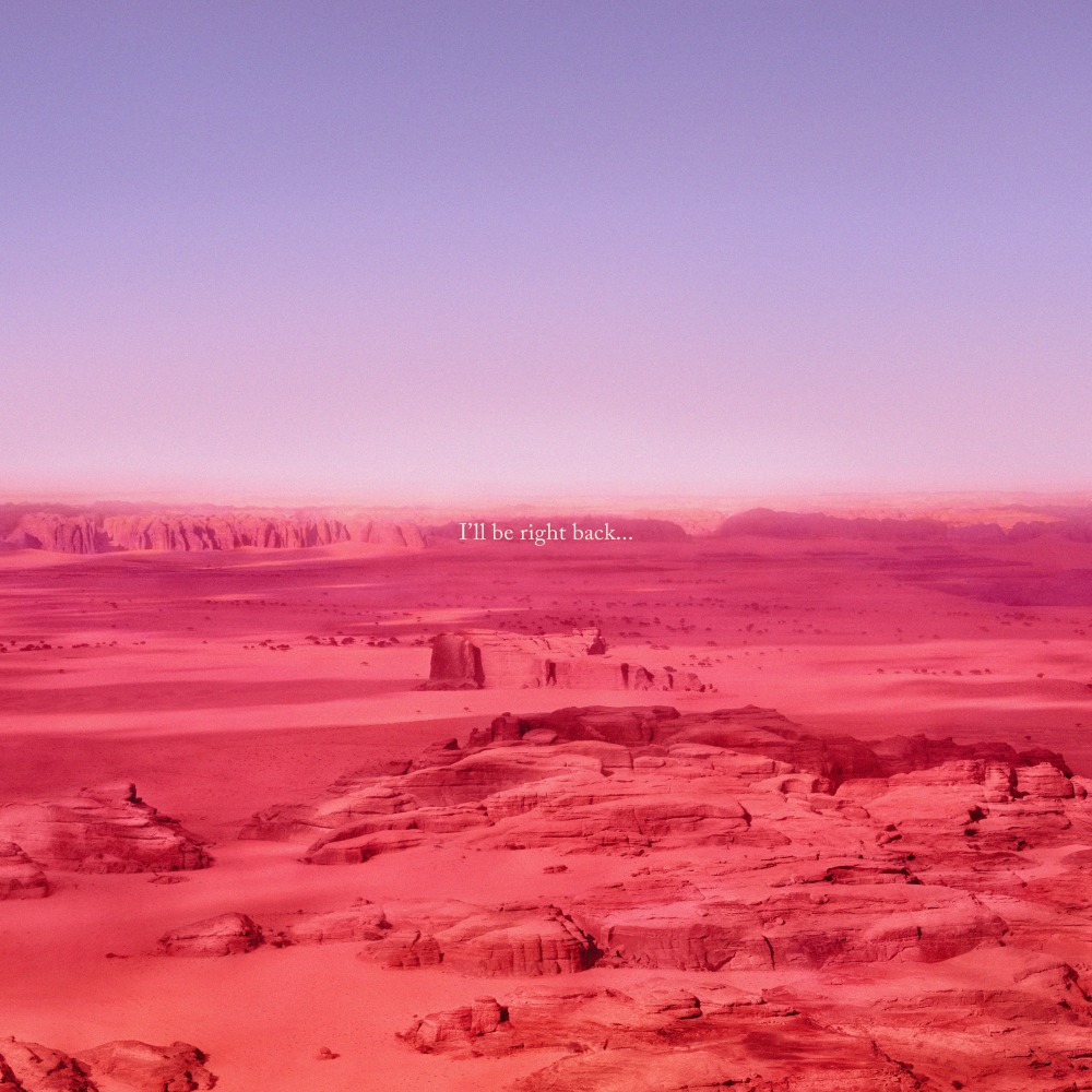 Circular lightbox sculpture by Doug Aitken, I’ll be right back...: Aperture series 2019 Chromogenic transparency on acrylic in aluminum lightbox with LEDs ø 117 x 19 cm / ø 46 x 7 1/2 in