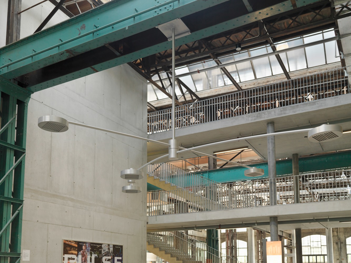 Installation view of living art installation by Doug Aitken