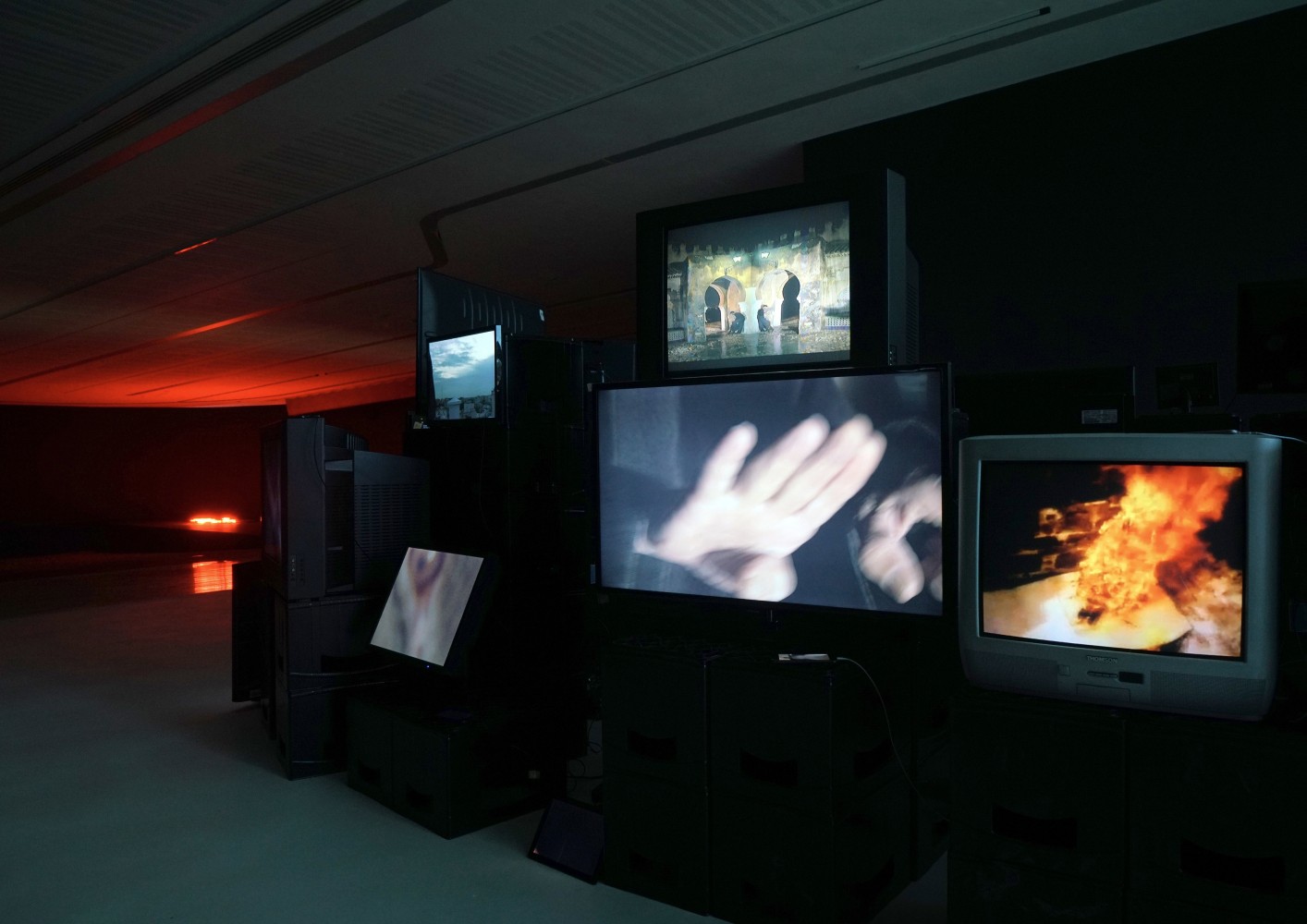 Installation view, Douglas Gordon,&amp;nbsp;Pretty much every film and video work from about 1992 until now&amp;rsquo;ish&amp;hellip;, MAXXI Museum, Rome, 2025