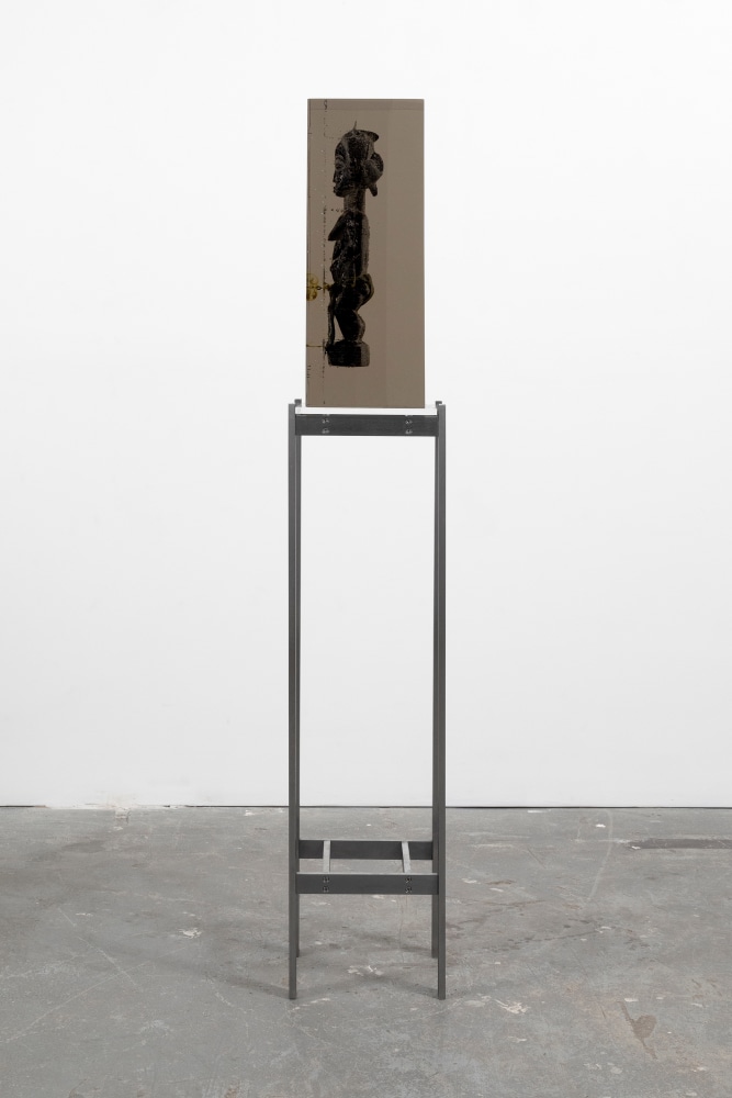 MATTHEW ANGELO HARRISON
Sister Covered in Tears
2024
Wooden figure, polyurethane resin, steel, acrylic
Sculpture 57.5 x 23 x 21.5 cm / 22 5/8 x 9 x 8 1/2 in
Pedestal 112 x 25.5 x 28.5 cm / 44 1/8 x 10 x 11 1/4 in
HARRI60084