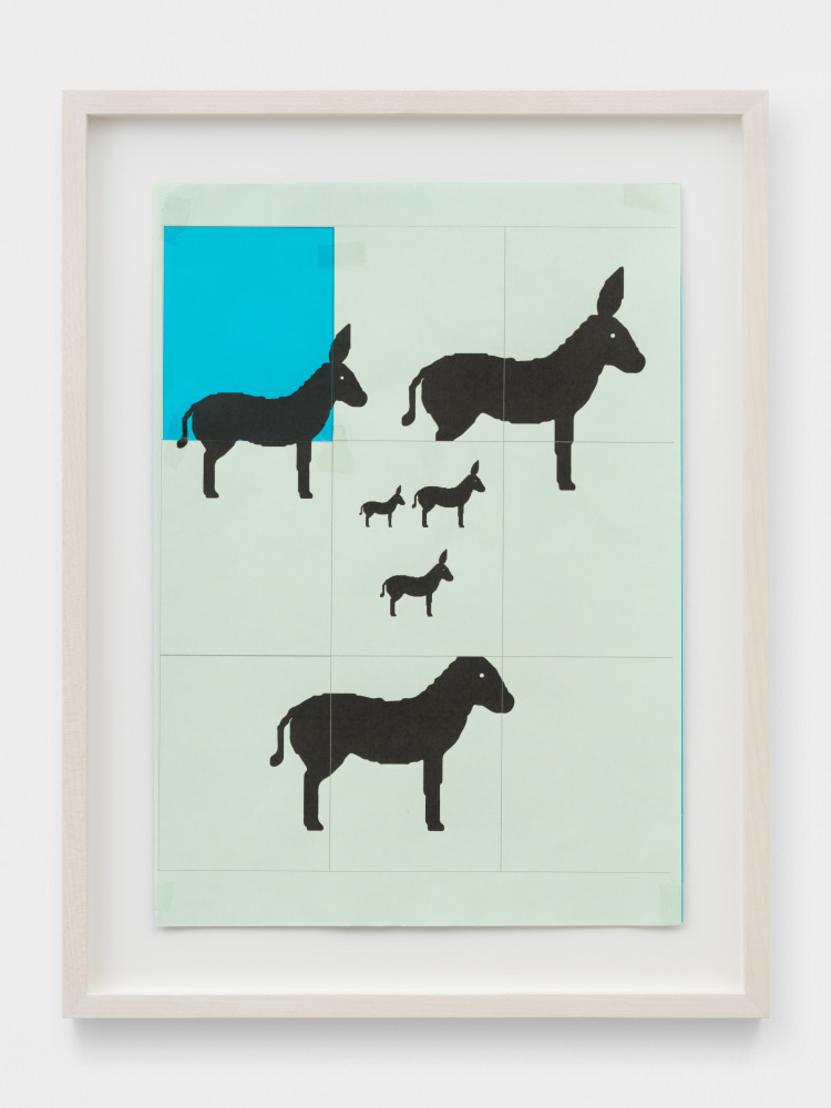 Collage by Valentin Carron