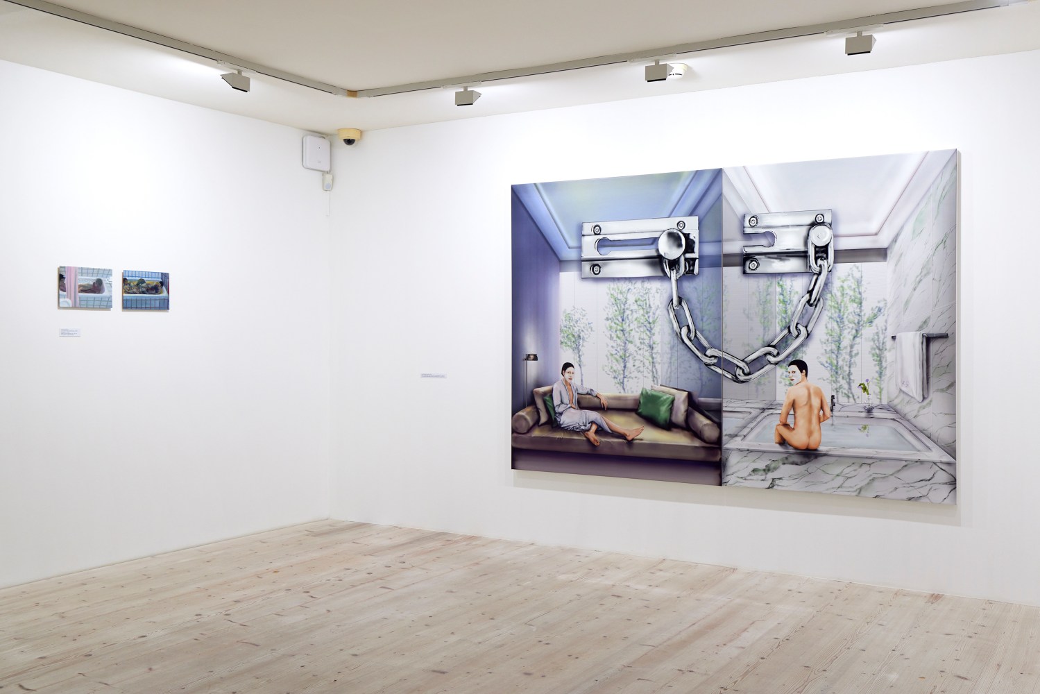 Installation view, Louisa Gagliardi,&amp;nbsp;Come-back! L&amp;rsquo;art figuratif en Suisse: une sc&amp;egrave;ne au f&amp;eacute;minin, Mus&amp;eacute;e d&amp;#39;Art de Pully, Pully, 2025