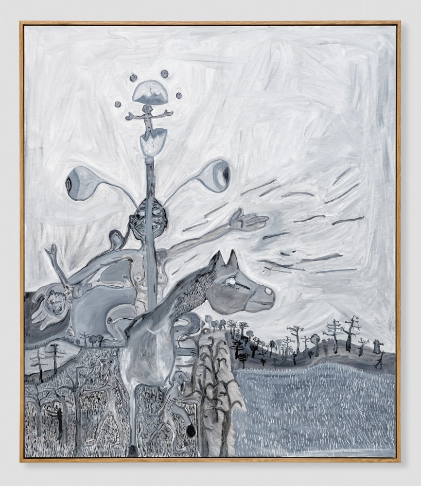 Painting by Tobias Pils