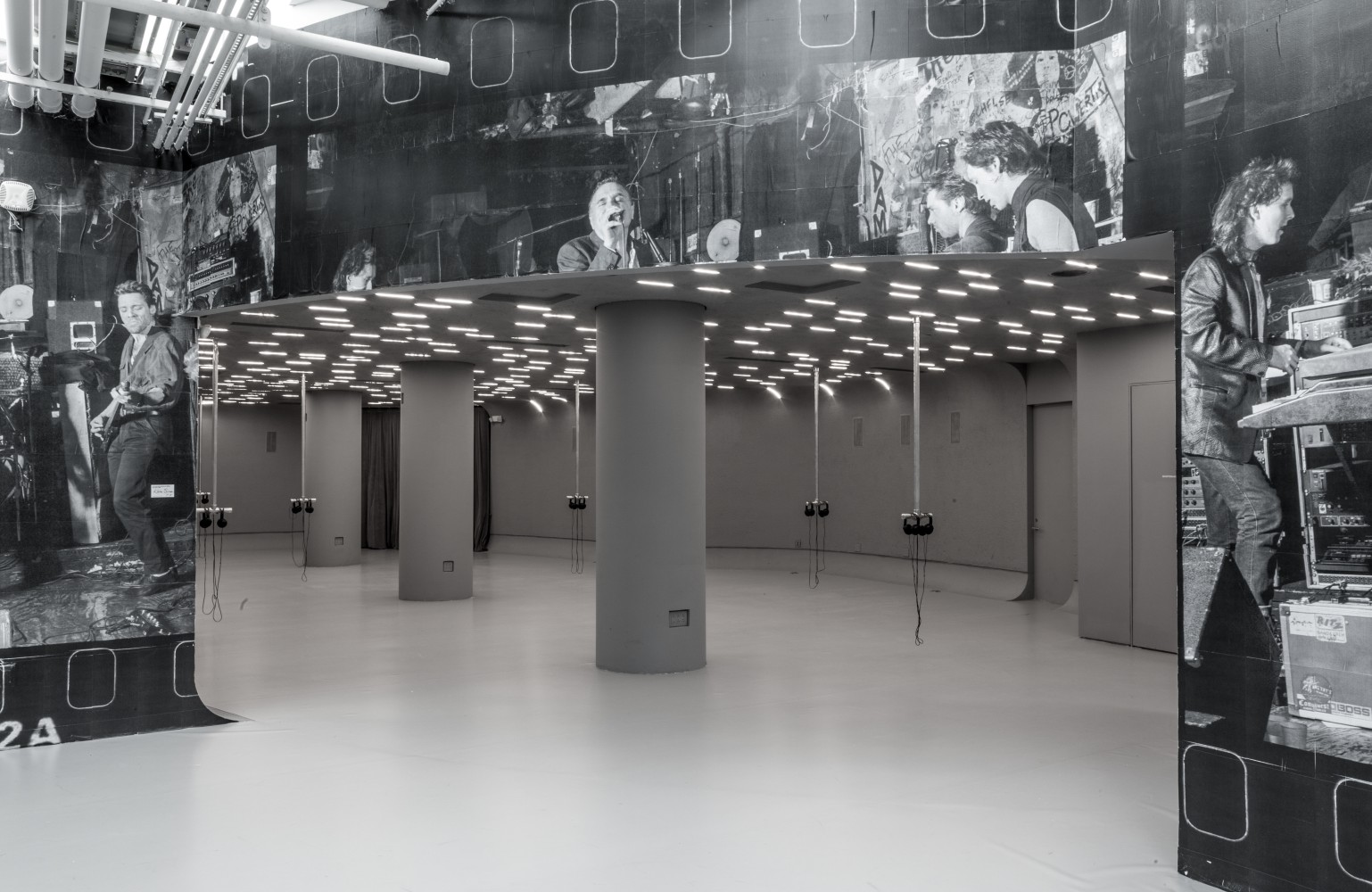 Installation view of works by John Giorno