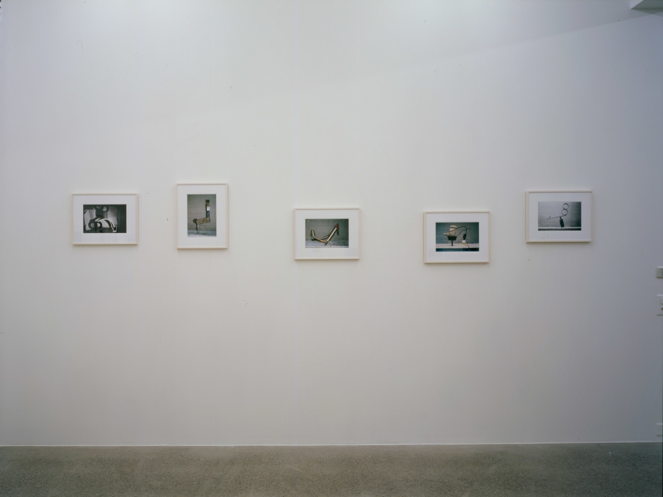 Installation view of Peter Fischli David Weiss photography exhibition