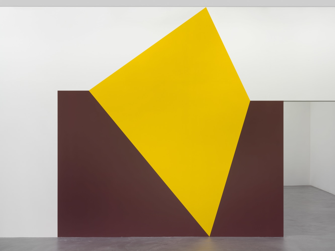 Wall painting by Angela Bulloch