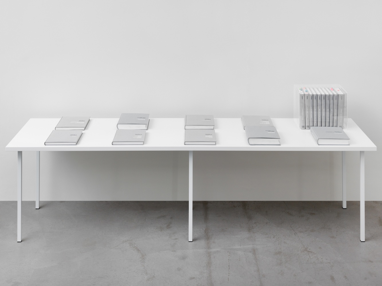 19 artist books by Steven Shearer