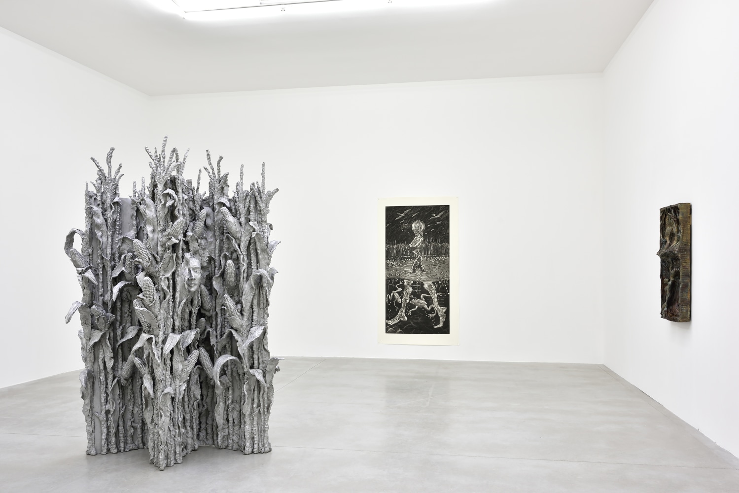 Installation view of Works by Jean-Marie Appriou