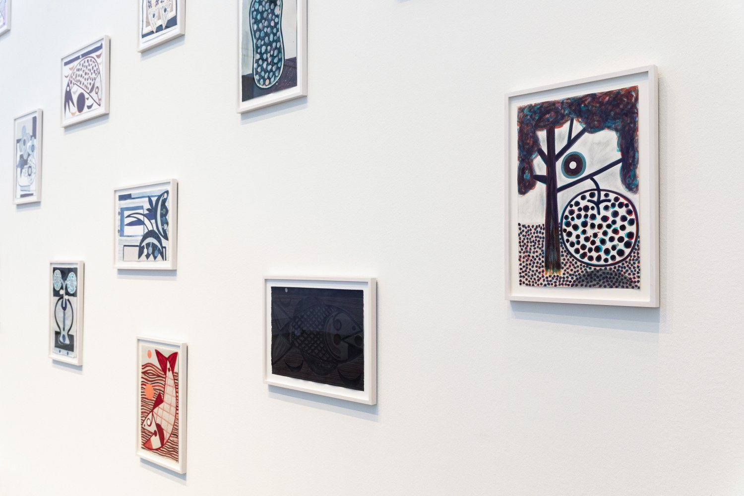 Installation view, Austin Eddy, Sea Song, Kunsthalle Emden, Emden, 2025