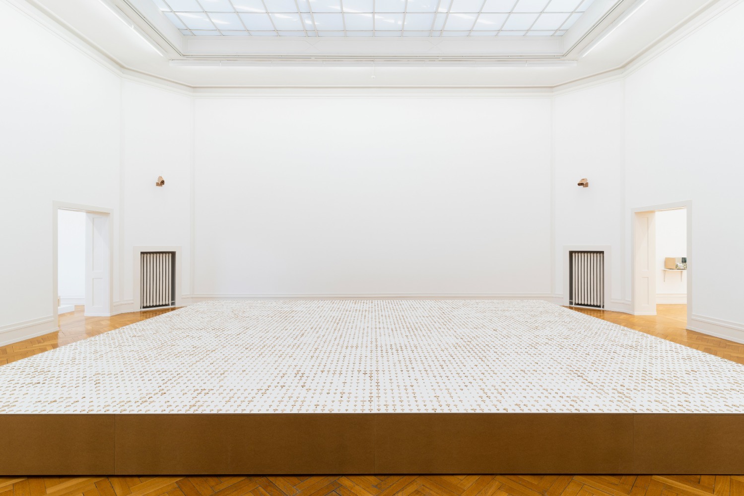 Installation view of works by Jean-Frédéric Schnyder