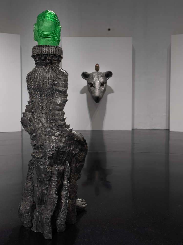 Installation view, Jean-Marie Appriou, Cosmic Clock, Tank, Shanghai, 2025