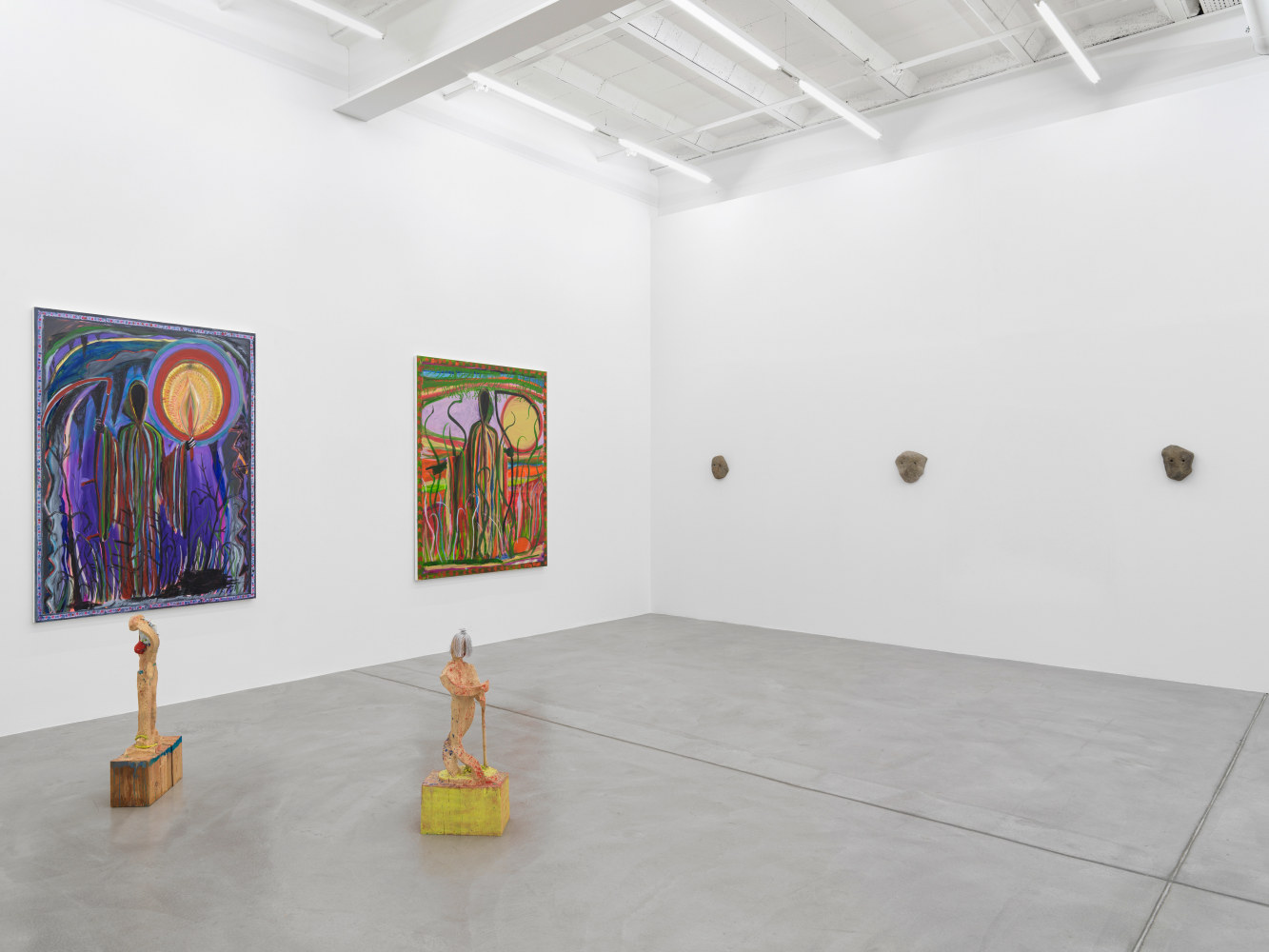 Installation view, MELENCOLIA, Galerie Eva Presenhuber, Maag Areal, Zurich, 2023