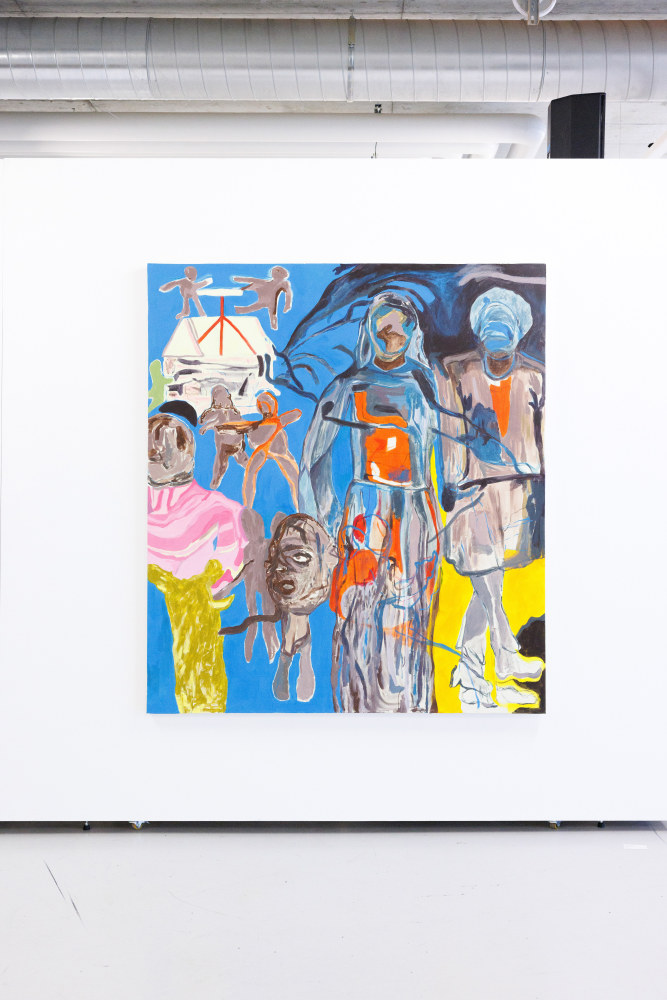 Installation view, Chemu Ng&amp;#39;ok, Leaving the Island, HiFLOW, Geneva, 2025